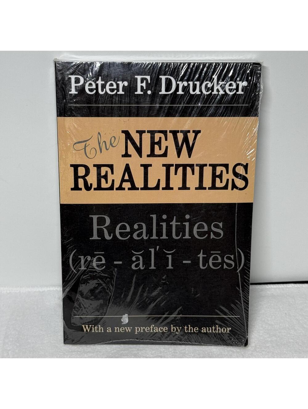 The New Realities Peter F. Drucker Paperback 2003 Transaction